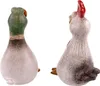 Zaundeko 2er-Set Gans und Huhn 18 + 20 cm Figur Steinzeug Produktbild-Vorschau 4