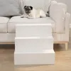vidaXL Schody pro domácí mazlíčky bílé 40x37,5x35 cm z Náhled obrázku produktu 2