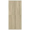 vidaXL Botník Sonoma dub 80x39x178 cm výrobek ze dřeva Náhled obrázku produktu 3