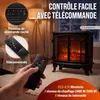 Elektrický krb 1000 - 2000W s dálkovým ovládáním | černý Náhled obrázku produktu 3