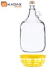 KADAX wijnbottel "Orto", glazen fles voor wijn, met gouden Productafbeelding-voorbeeld 7
