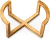 Wilmax Bambus Servierständer rechteckig 24,5x11 cm Natur Produktbild-Vorschau 1