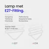 Asalite LED Peerlamp A60 E27 Mat - 18W 2000lm 4000K - Productafbeelding-voorbeeld 5