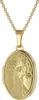 trendor 39544 Medaillon mit Kette Gold plattiertes 925 Silber 1 Produktbild-Vorschau