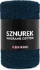 Kokosnuss Makramee Garn 2mm, 200m, Marineblau Produktbild-Vorschau 1