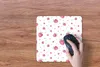 MuchoWow® Mauspad Mousepad Erdbeere - Aquarell - Schablonen Produktbild-Vorschau 3