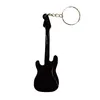 E-Gitarre Schlüsselanhänger in schwarz Produktbild-Vorschau 2