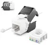 deleyCON CAT6A Keystone Jack Modul 10 Gbit/s RJ45 LSA, 24 Produktbild-Vorschau 2