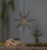 Eglo Dekostern Weihnachtsstern Frozen Papier Grau 70x70cm Productafbeelding-voorbeeld 3