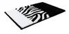 Rhomtuft Badteppich Zebra eckig 70 x 120 cm  Farbe  Produktbild-Vorschau 2