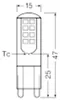 Osram LED PIN G9 30 2.6W/2700K Voir les images du produit 5