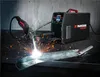 A welding machine in operation, producing sparks, on a workbench. Produktbild-Vorschau