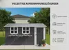 Gerätehaus Verzinkter Stahl-Gartenhaus 359x284cm (10,21m), Produktbild-Vorschau 2