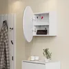 Specchio contenitore bagno Vicco Loki Bianco 50 x 50 cm con Anteprima dell’immagine prodotto 5