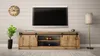 TV Schrank GRANERO 200 cm WOTAN EICHE gefräster Fronten MDF Produktbild-Vorschau 7