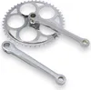 Vintage Singlespeed Tretkurbel 46 Zähne Stahl Produktbild-Vorschau 1