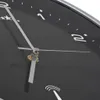 Rádiom ovládané nástenné hodiny s pohonom Quartz čierne 31 Náhľad obrázku produktu 4