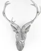 LEX Hirschgeweih 30x18x40cm Farbe: Silber MC8029SI Produktbild-Vorschau 1