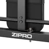 A close-up view of a black fitness bench with the brand name 'ZIPRO' visible. Náhled obrázku produktu