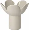 Räder Vase in Blumenform, beige, Steinzeug, außen Produktbild-Vorschau 1