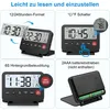 Faltbarer Digitaler Reisewecker mit Kalender, Produktbild-Vorschau 2