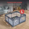 Teddle Parque Infantil para Bebé – Corralito con 50 Pelotas Vista previa de la imagen del producto 2