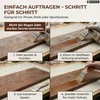 colourPlus Holzschutzlasur 2,5 l, Nussbaum – Holzlasur für Produktbild-Vorschau 6