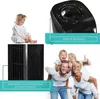 JUNG TVE22 Turmventilator 76cm Schwarz – Leiser (48dBA) & Produktbild-Vorschau 3