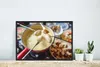 MuchoWow® MuchoWow® Gerahmtes Poster Käsefondue mit Brot Produktbild-Vorschau 5