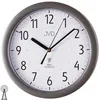 JVD RH612.11 Wanduhr Funk Funkwanduhr analog anthrazit rund Produktbild-Vorschau 1