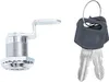 A lock cylinder and two keys are shown against a white background. Náhled obrázku produktu