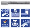 STAEDTLER Lumocolor 356 B Flipchart-Marker mit Keilspitze Produktbild-Vorschau 5