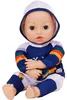 Zapf Creation 838204 - Tuta da jogging BABY born Navy 43cm Anteprima dell’immagine prodotto 11