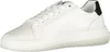 A single white sneaker with a black heel accent is shown from a side angle against a white background. Podgląd zdjęcia produktu