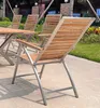 10 Stk ALEOS. Hochlehner aus Edelstahl mit A-Grade TEAK Produktbild-Vorschau 8