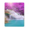 MuchoWow® Mauspad Mousepad Wasserfall - Bäume - Regenbogen Produktbild-Vorschau 1