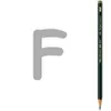 Matita FABER-CASTELL CASTELL 9000, durezza: F Anteprima dell’immagine prodotto 12
