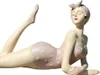 Retro-Stil Polyresin Träumende Badenixe Dekofigur für Bad & Produktbild-Vorschau 2