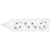 InLine 16443W, 3 m, Uhlové, 1,5 mm², Biela, Plast, 2 AC Náhľad obrázku produktu 4