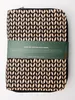 A closed crochet hook set case with a patterned design. Produktbild-Vorschau