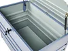 BELIANI Skrzynia ogrodowa niebieska metalowa kufer Podgląd zdjęcia produktu 7