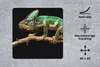 MuchoWow® Mauspad Mousepad Chamäleon - Zweig - Grün 30x30 Produktbild-Vorschau 2
