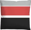 A pillow with horizontal stripes. Produktbild-Vorschau