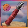 OMNA | Ombrello automatico XL - Pieghevole - Rosso - Anteprima dell’immagine prodotto 2