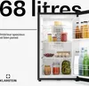 Klarstein Mini Réfrigérateur - 68L, avec porte en verre, Voir les images du produit 2