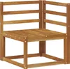 vidaXL Canapé d'angle d'extérieur en bois massif d'acacia Voir les images du produit 1