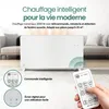 Emerio radiateur en verre GR-133080.1 - 25 m² - 2000W - 2 Voir les images du produit 5