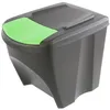 Poubelle- Set de 4 poubelles 120 L Système de tri des Voir les images du produit 3