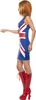 Popstar Kleid Britpop Stil M 40/42 Spice Girls Union Jack Produktbild-Vorschau 2