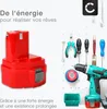 CELLONIC 2x Batterie pour Outil Compatible avec Makita Voir les images du produit 6